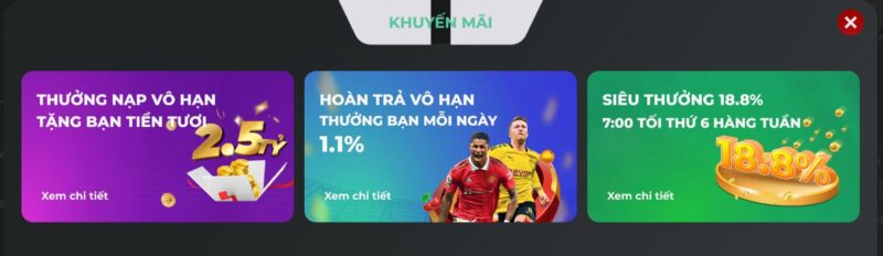 khuyến mãi cực hot tại uk88