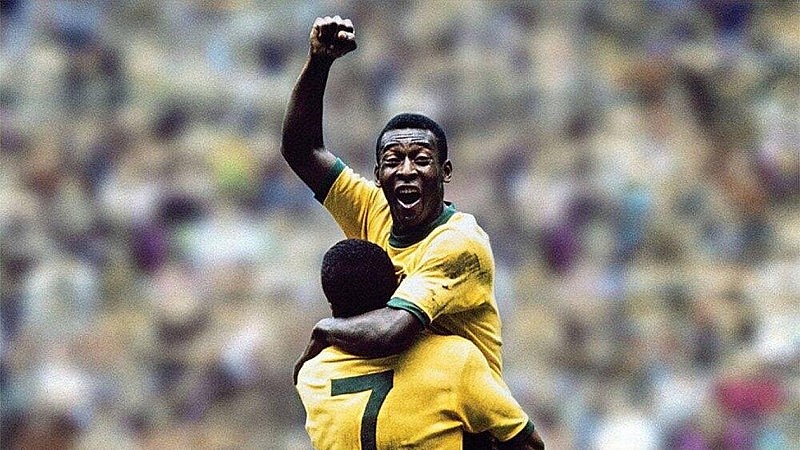Vua bóng đá Pele cũng nằm trong top 10