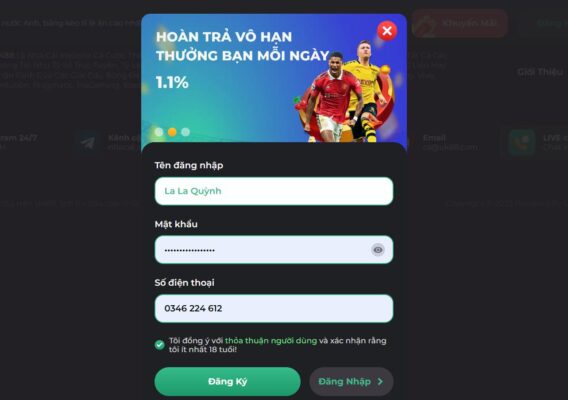 Khuyến mãi đặc biệt trong thời gian vàng tại UK88